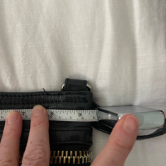 margot Black Leather Crossbody Bag - Picture 13 of 13